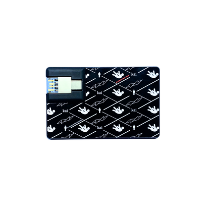 Kaigami USB-C/USB-2.0 BLACKS & FAST FOOD Flash Drive